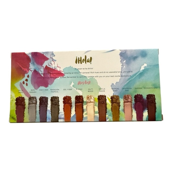 Mia Del Mar “Life is a Fiesta” Eyeshadow Palette + Dual-Ended Brush 🎉 - Picture 3 of 3